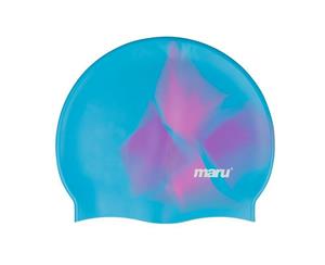 Maru Multi Colour Silicone Hat Blue/Pink/Purple