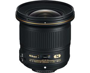 Nikon AF-S NIKKOR 20mm f/1.8G ED Lens Nikon F (DX) Black