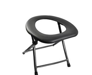 Potty Toilet Seat Folding Chair Camping Travel Portable Stool Multifunctional AU