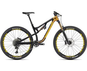 Rocky Mountain Instinct Carbon 90 BC Edition Mountain Bike Black/Rusty Cage 2020