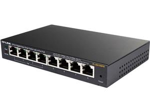 TP-LINK TL-SG108PE 8-Port Gigabit Desktop PoE Easy Smart Switch with 4-Port PoE