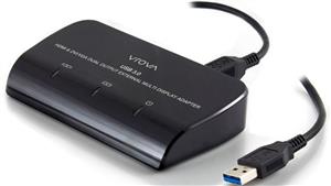 Alogic USB 3.0 to HDMI/DVI/VGA Dual Output External Multi Display Adapter