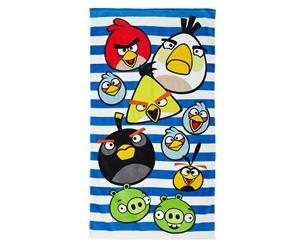 Angry Birds 70x130cm Stripe Beach Towel