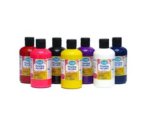 Boyle Pouring Acrylics 16 x 250 ml Activity Kit Value Pack