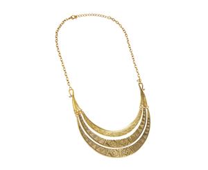 Bristol Novelty Egyptian Necklace (Gold) - BN479