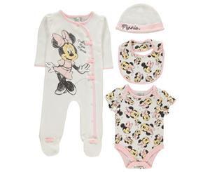 Character Kids 4 Piece Romper Baby - Minnie Mouse