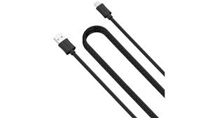 Cygnett Source 2m Lightning Charge and Sync Braided Cable - Black