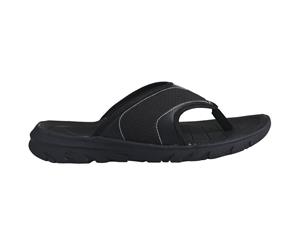 Dare 2b Mens Xiro Lightweight Toe Post Flip Flop Sandals - Blk/GravGrey