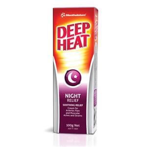 Deep Heat Night Time Strength Cream 100g