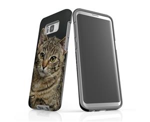 For Samsung Galaxy S8 Plus Case Protective Back Cover Brown Tabby Kitten