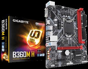 Gigabyte B360M-H Intel B360 S1151/2xDDR4/1xPCIEx16/HDMI/D-SUB/M.2/MicroATX Motherboard