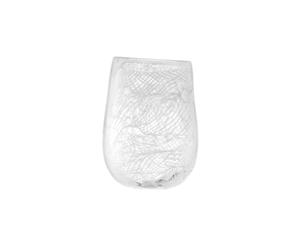 LSA Cotton Vase H23cm White