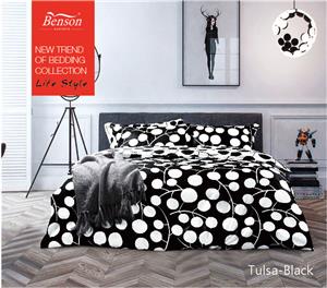 Luxury Printed Pure Cotton Double Quilt Cover Set-Tulsa