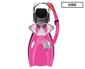 Mirage Kids' Comet Mask Snorkel & Fin Set Size L