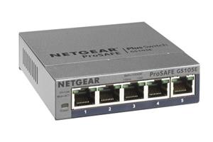 NETGEAR GS105E-200AUS 5 Port Gigabit Switch
