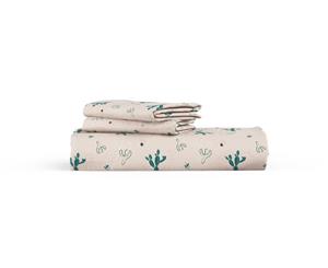 Prickly Pear Kids Duvet Cover Set in Prickly Pear in Double