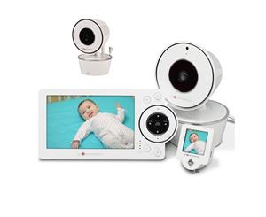 Project Nursery 5 HD Video Baby Monitor with Mini Monitor + Additional Camera Unit