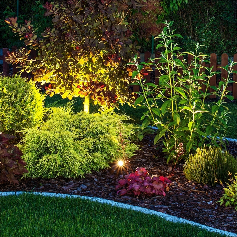 Aquapro 3PC 12-LED WARM WHITE POND GARDEN LIGHT Efficient Use In/Out of Water 