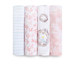 Birdsong 4-Pack Classic Swaddles