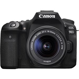 Canon EOS 90D DSLR Camera with 18-55mm IS Lens