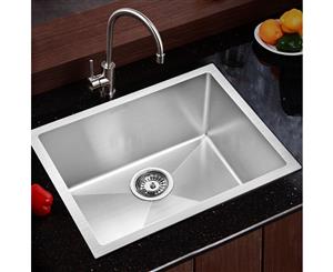 Cefito Kitchen Sink Nano Stainless Steel Handmade Top/Undermount Bowl 540x440mm