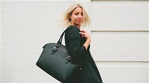 Code Republic Sonya Luxe Tech Handbag - Black