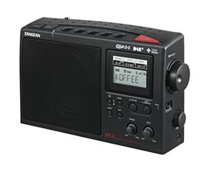 DPR45 SANGEAN AM/DAB+/FM Portable Portable Radio Sangean Unique 3 Band Tuner Allows Access To All Radio Bands AM/DAB+/FM PORTABLE
