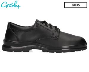 Grosby Kids' Educate Junior School Shoes - Black