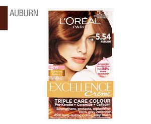 L'Oral Paris Excellence Crme Hair Colour - 5.54 Auburn
