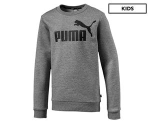 Puma Boys' Essentials Crew Sweater - Grey Heather