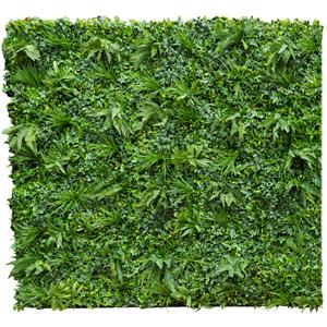 Un-Real Hedging 100 x 50cm Boston Fern Artificial Hedge Tile