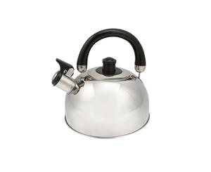 Whistling Kettle Stainless Steel 2L Camping Caravan Outdoors Kitchen Stove Top