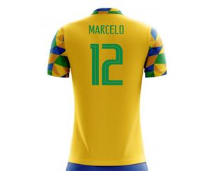 2018-2019 Brazil Home Concept Football Shirt (Marcelo 12)