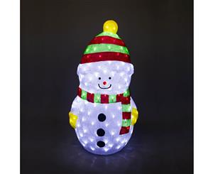 Acrylic Large Snowman LED Light H90cm