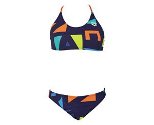 Arena Women's Odense Two Piece Swimsuit - Navy/Multi