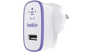 Belkin BoostUp 2.4Amp Micro Wall Charger - Purple