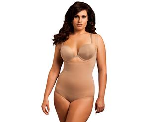 Body Wrap Shapewear Fuller Figure Nude Bodysuit 45008