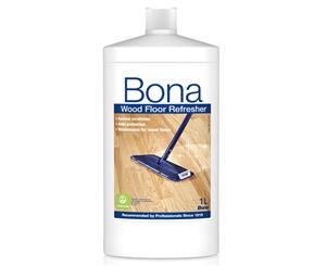 Bona 1L Wood Floor Refresher Maintenance for Varnished Wooden Wear Protection