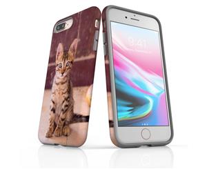 For iPhone 8 Plus Case Protective Back Cover Dragon Li Kitten