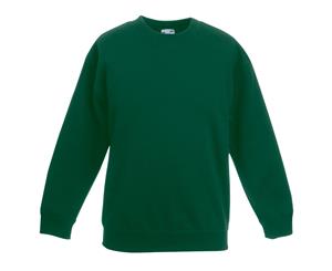 Fruit Of The Loom Kids Unisex Premium 70/30 Sweatshirt (Bottle Green) - RW3304