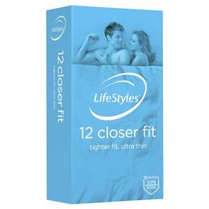 LifeStyles Condoms Closer Fit 12 Pack