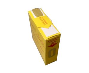 Listan Labels Gold Numeric Adhesive Labels (Box Of 50) (Gold) - SG9571