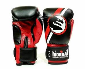 MORGAN V2 Classic Kids Boxing Muay Thai Boxing Gloves (4-6Oz) - Red/Black