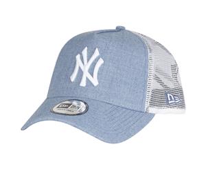New Era Trucker Cap - HEATHER New York Yankees sky blue - Sky Blue