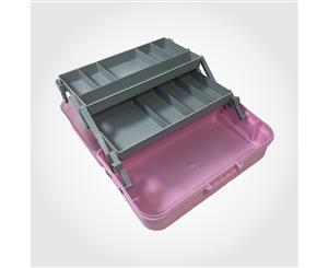 Panaro Premium Tackle Box - Two Trays - Pink