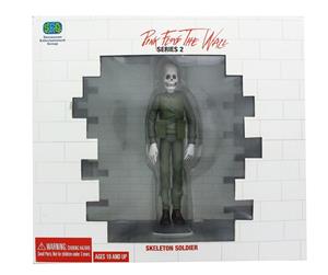 Pink Floyd The Wall 6" Figure Diorama Skeleton Soldier w/ Wall