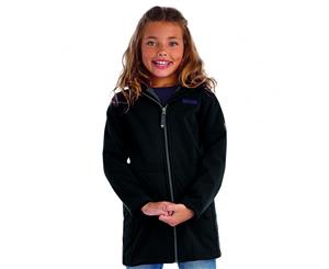 Regatta Great Outdoors Childrens Girls Heritage Starley Softshell Jacket (Black) - RG640