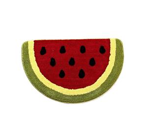 Semicircle Watermelon Doormat Rugs (40cm x 60cm )