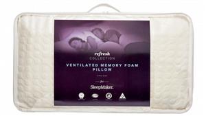 SleepMaker Refresh Memory Foam Pillow - King