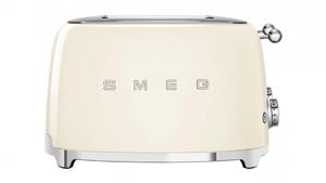 Smeg Slot 4 Slice Toaster - Creme
